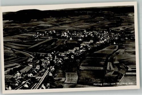 Pölling Fliegeraufnahme Freigegeben d. R.L.M.