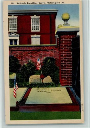 Benjamin Franklins Grave - USA