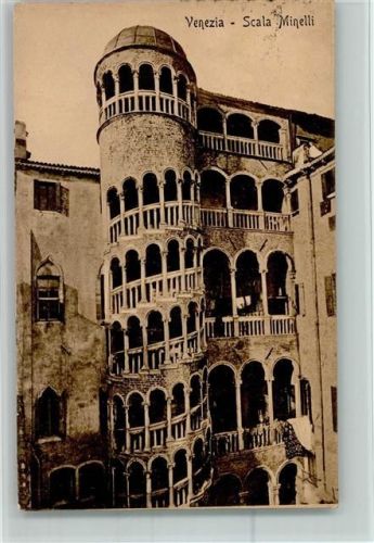 Venezia 1911 Scala Minelli AK