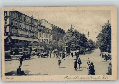 Berlin Mitte Unter den Linden Kranzler Ecke