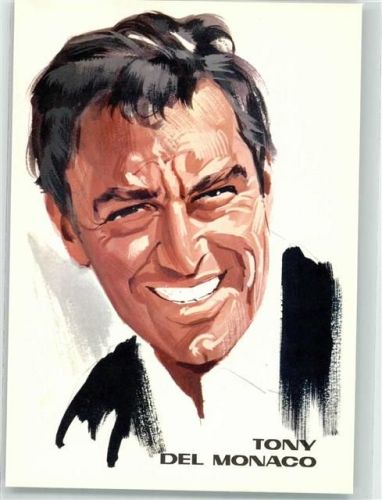 Tony del Monaco sign. F. Piccioni