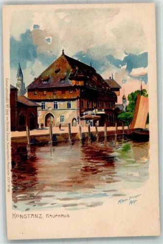 Konstanz 1900 Kaushaus Zieher, Ottmar Nr. 2212