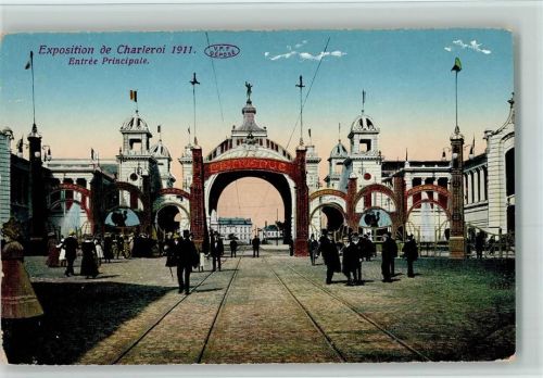 Offiz. AK Exposition 1911 - Entree