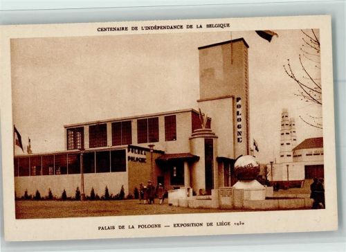 Palais de la Pologne 1930, offiz. AK