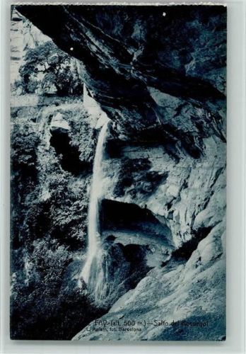 Barcelona San Miguel del Fay Salto del Rossinyol Wasserfall