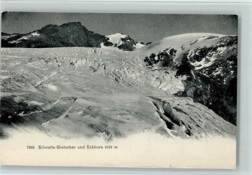 Silvretta Silvretta-Gletscher und Eckhorn