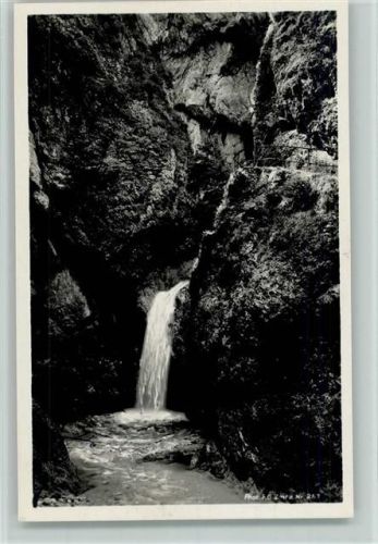 Ettenberg Die Almbachklamm Aus dem Berchtesgadener Land
