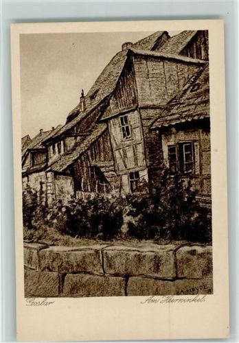 Goslar Am Heerwinkel sign. A.Heyde