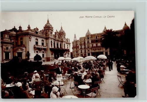 Monte Carlo - Casino - Restaurant ca 1935 AK