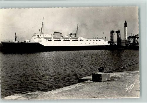 Dunkerque Foto 1957 AK - Ferry Saint Germain a Quai