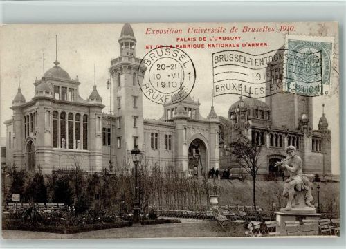 Palais de Uruguay 1910 AK