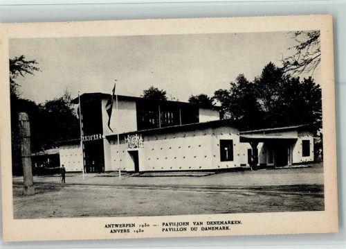 Pavillon du Danemark 1930, offiz. AK