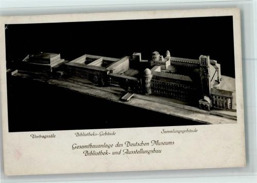 1929 Deutsches Museum - Gesamtbauanlage AK