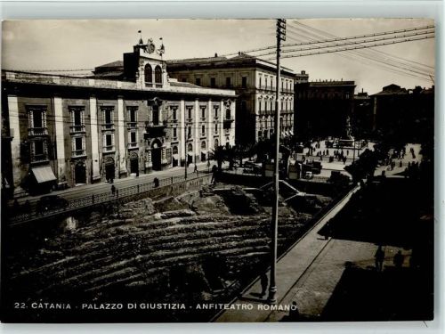Catania Palazzo di Giustizia Anfiteatro Romano