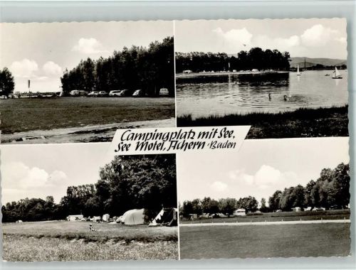 Achern Campingplatz mit See 4-Bildaufnahme