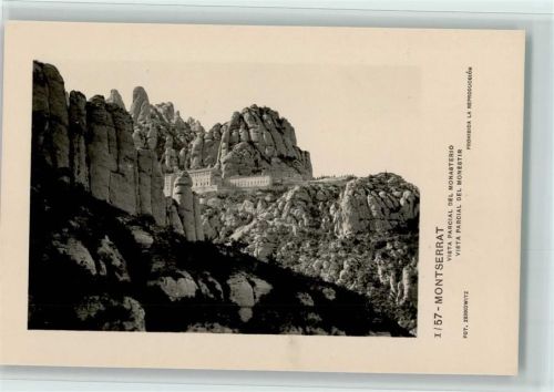 Montserrat Vista parcial del Monasterio