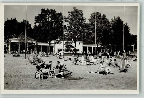 Lindau Schwimmbad Foto AK