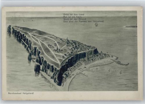 Helgoland Vogelperspektive