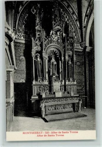 Montserrat Altar der Santa Teresa Innenaufnahme