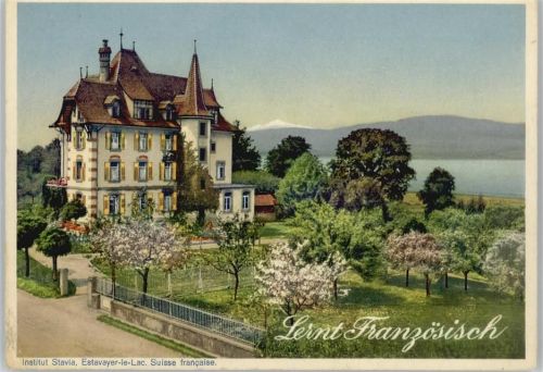 Lernt Französisch - Institut Stavia - Estavayer-le-Lac -