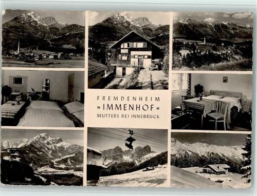 Mutters Fremdenheim Immenhof Innenaufnahmen Doppelzimmer Seilbahn Winteraufnahme Mehrfachaufnahme