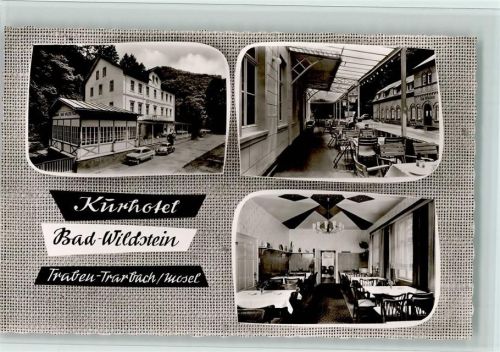 Traben-Trarbach Kurhotel Bad Wildstein Innenaufnahmen 3-Bildaufnahme
