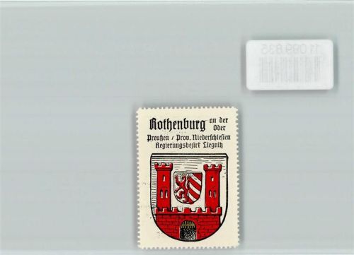 Rothenburg Vignette Wappen Kaffee Hag ca 1920-1940
