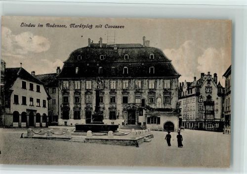 Lindau Marktplatz mit Cavassen
