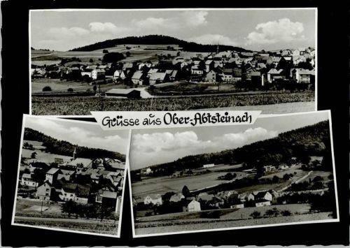 Ober-Abtsteinach Gesamtansicht Ortsansichten 3-Bildaufnahme