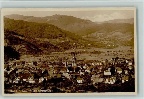 Haslach Blick von der Sommerhalde