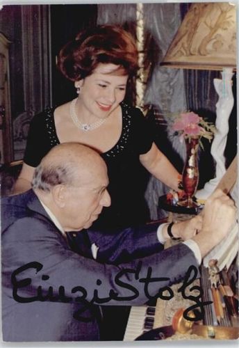 Robert Stolz - Rückseite seine Werke Komponist