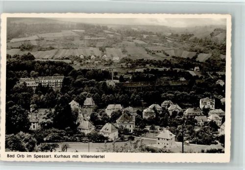Bad Orb Kurhaus mit Villenviertel