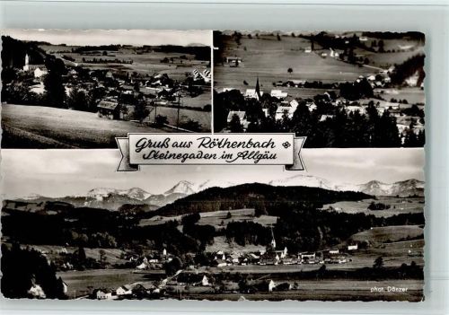 Röthenbach Gesamtansicht Ortsansichten 3-Bildaufnahme Foto Dänzer