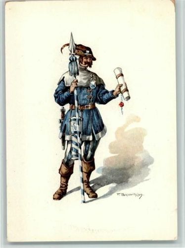 Zürich Standesläufer v. Zürich, Kostüm des XV Jahrh. AK