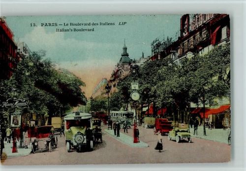 Italiens Boulevard - Autobus - Autoverkehr