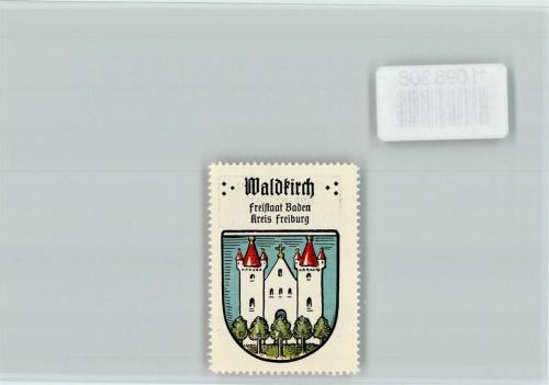 Waldkirch Vignette Wappen Kaffee Hag ca 1920-1940