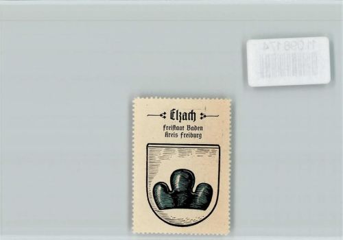 Elzach Vignette Wappen Kaffee Hag ca 1920-1940