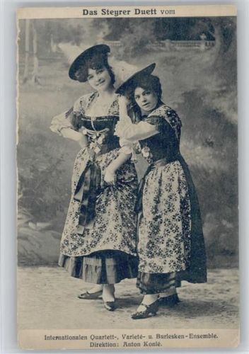Das Steyrer Duett - Burlesken-Ensemble Variete Theater