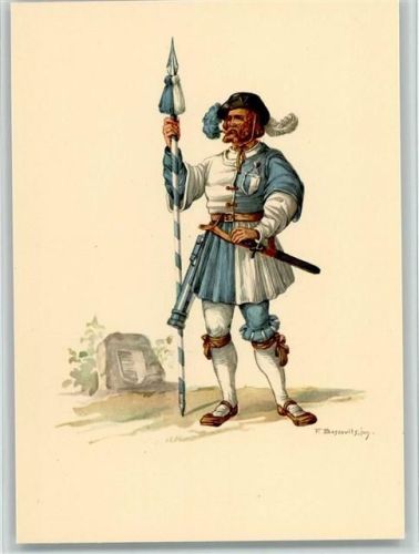 Luzern Standesläufer von Luzern - Kostüm des XVI Jahrhunderts, sehr gute Erhaltung AK