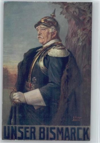 Unser Bismarck - Gemälde von R. Fischer