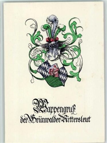 Wappengruß der Grünwälder Rittersleut AK