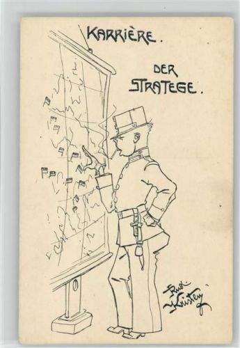 Der Stratege AK Deutschmeister Witwen und Waisenstiftung Nr. 50