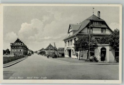 Weil am Rhein WK II Adolf Hitler Straße