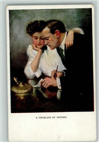Munk 833 - sign Underwood - A Problem of Income