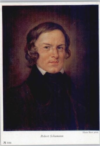 Robert Schumann, Ackermann Serie708, Nr.7092, sign. Hans Best