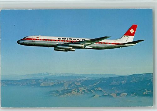 1962 Swissair DC 8