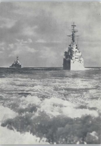 Marine - Zerstörer auf hoher See