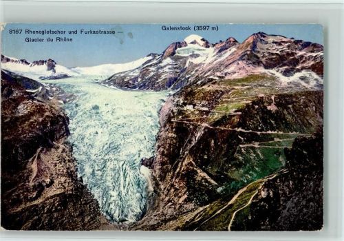 Rhonegletscher Furkastrasse Galenstock Gletscher