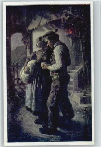 Abschied - Bauer und Magd
