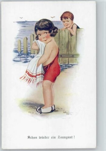 Schon wieder ein Zaungast - Voyeur - Badeleben der kinder